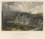 Germany, Oppenheim view, 1858