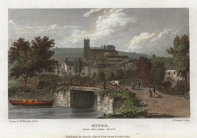 Kent, Hythe view, 1830