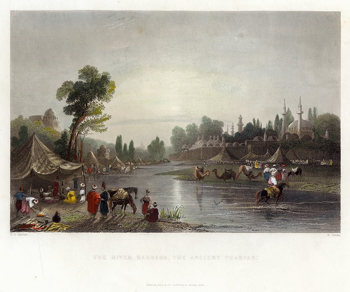 River Barrada, the Ancient Pharpar (Syria), 1838