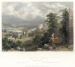 Turkey, Constantinople, the City Walls, 1838