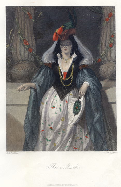 'The Mask', 1850