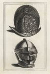 Venetian & old English(?) Helmets, Military Antiquities, 1801