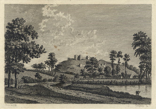 Cheshire, Beeston Castle, 1786