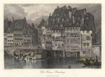 France, Strasbourg view, 1872