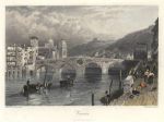 Italy, Verona view, 1872