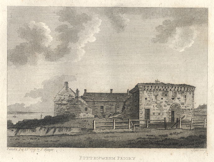 Scotland, Pittenweem Priory, 1791