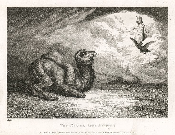 The Camel and Jupiter, Howitt, 1810