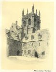 Oxford, Merton College, The Tower, 1920