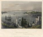 Turkey, Constantinople, the Seraglio Point, 1838