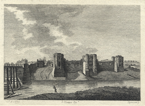 Monmouthshire, Newport Castle, 1786