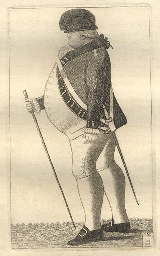 Quartermaster Taylor (served in Gibraltar), 1788/1835