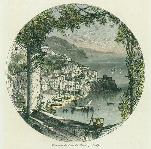 Italy, Amalfi view, 1875