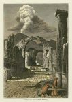 Italy, Pompeii, Street of the Forum, 1875