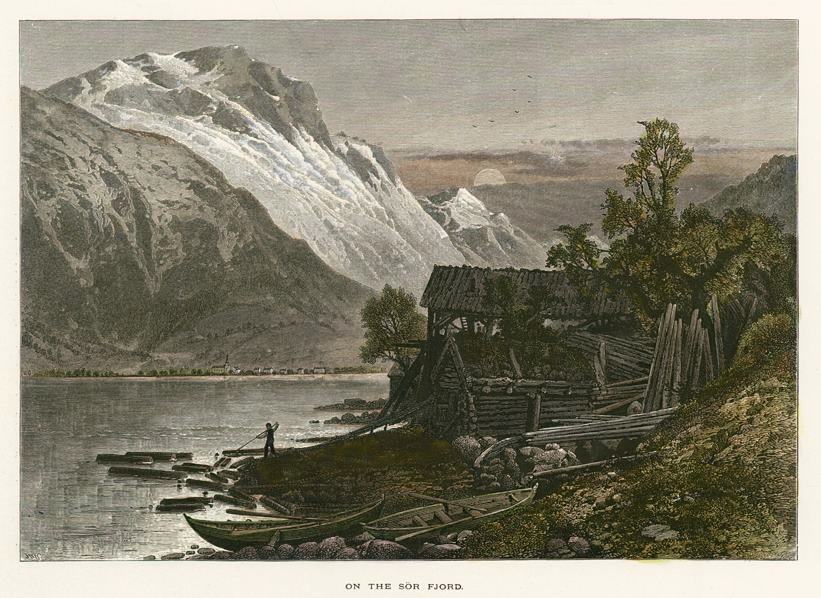 Norway, on the Sor Fjord, 1875