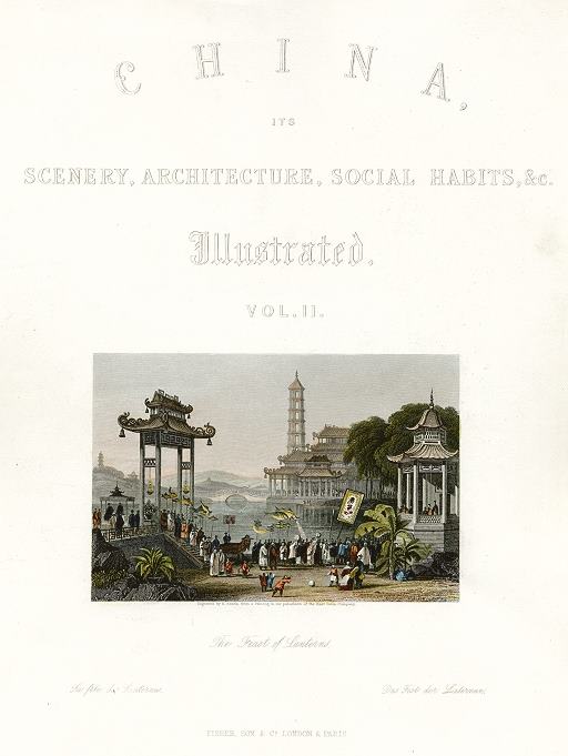 China, Feast of Lanterns, 1843