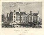 London, Lincoln's Inn Fields, New Hall & Library, 1848