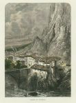 France, Bridge of Sisteron, 1875