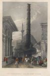 Constantinople, the Burnt Pillar, 1850