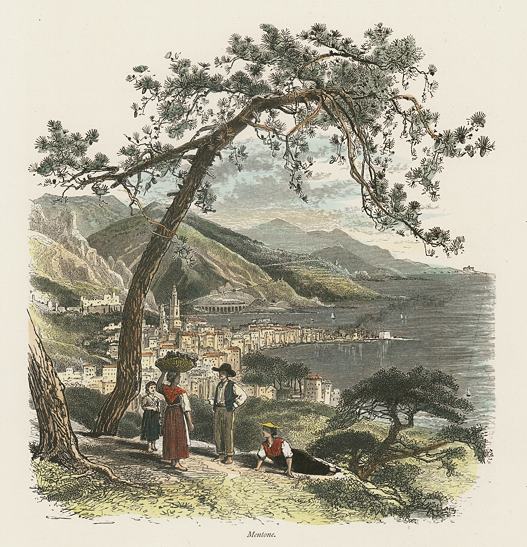 France, Menton, 1891