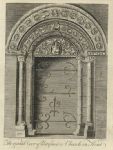 Kent, Barfreston Church Door, 1786