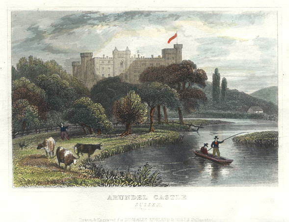 Sussex, Arundel Castle, 1848