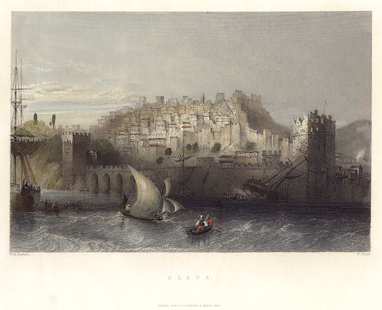 Turkey, Alaya, 1838