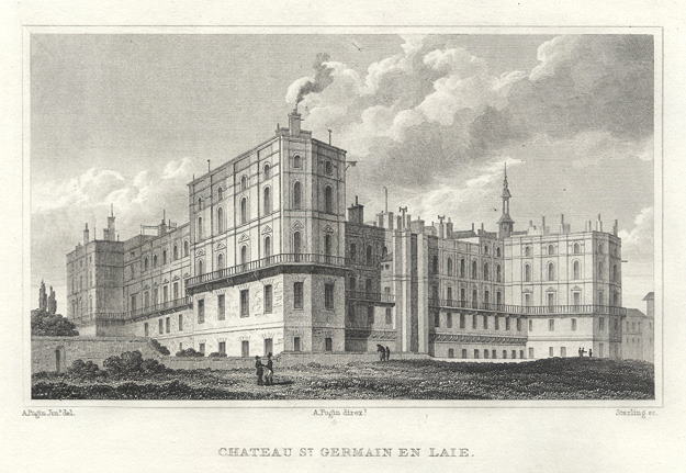 Paris, Chateau St.Germain en Laie, 1840