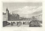 Paris, Pont au Change, 1840