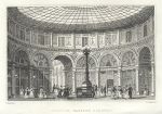 Paris, Rotonde, Passage Colbert, 1840