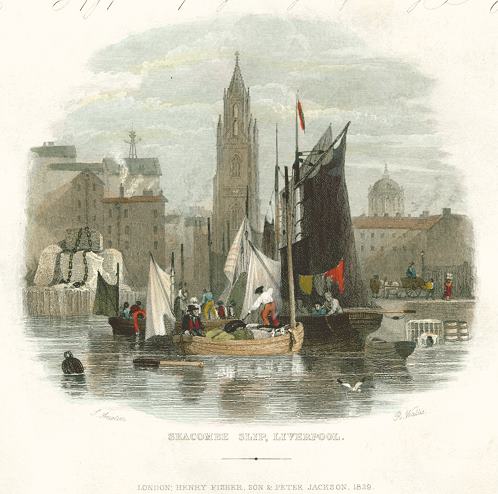 Liverpool, Seacombe Slip, 1831