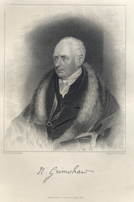 Nicholas Grimshaw, Mayor of Preston, 1836