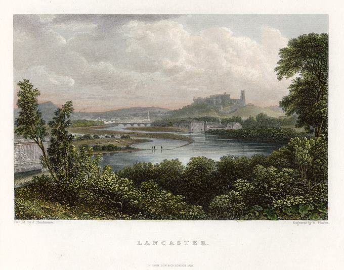 Lancaster view, 1836