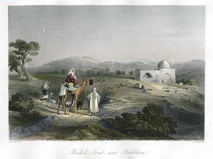 Bethlehem, Rachel's Tomb, 1845