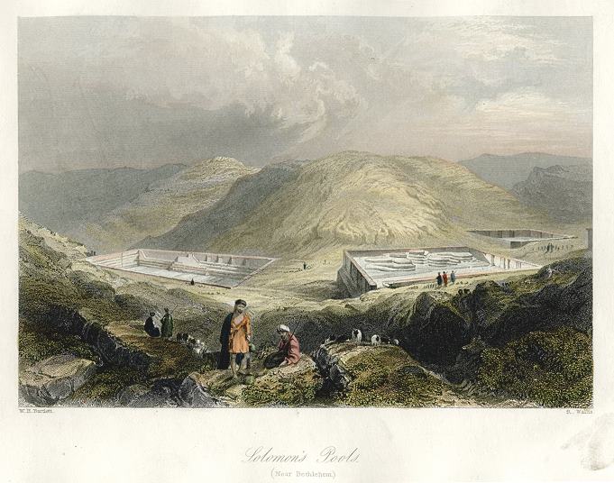 Bethlehem, Solomons Pools, 1845