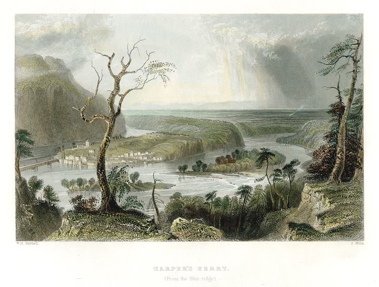 USA, Harper's Ferry, 1840