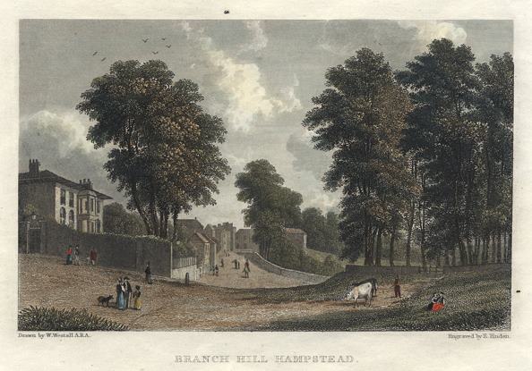 London, Hampstead, Branch Hill, 1830