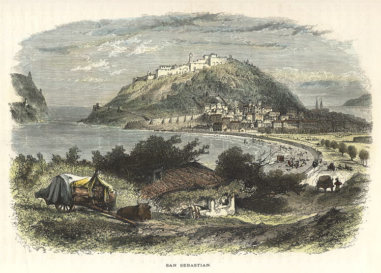 Spain, San Sebastian, 1875