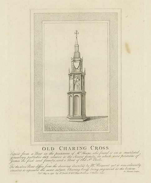 London, Old Charing Cross, 1801