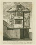 London, Sir Paul Pinders Lodge in Half Moon Alley, 1801