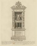London, Stowe's Monument in St.Andrew Undershaft, 1801