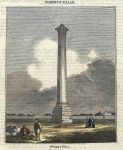 Egypt, Pompey's Pillar, 1834