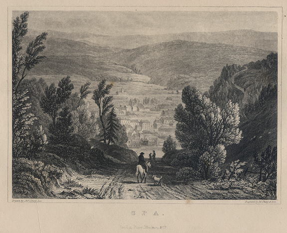 Belgium, Spa, 1833