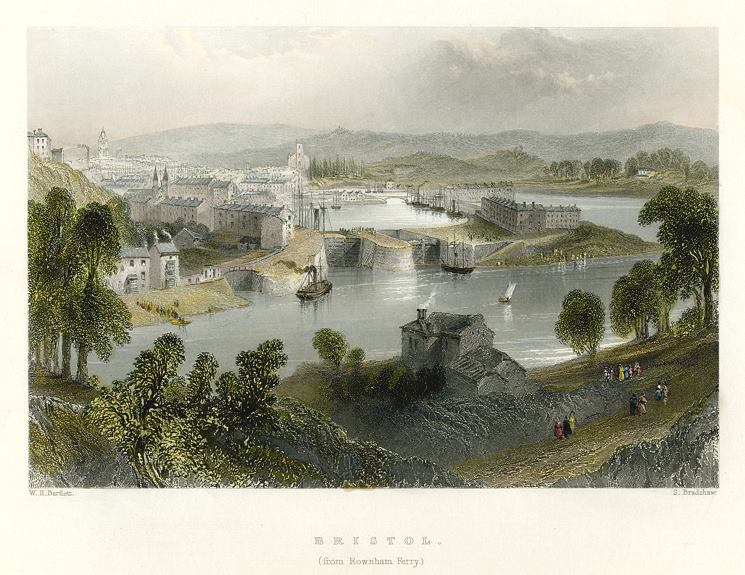 Bristol view, 1842