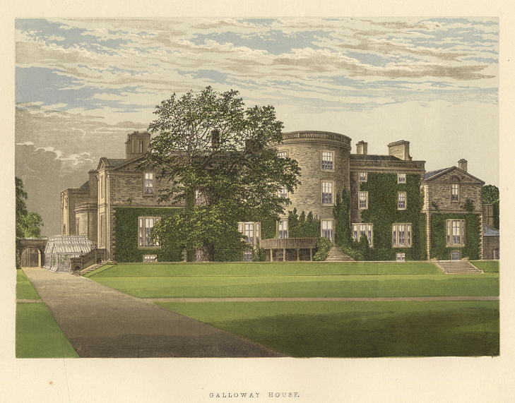 Scotland, Galloway House, 1880