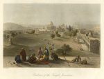 Jerusalem, Enclosure of the Temple, 1842