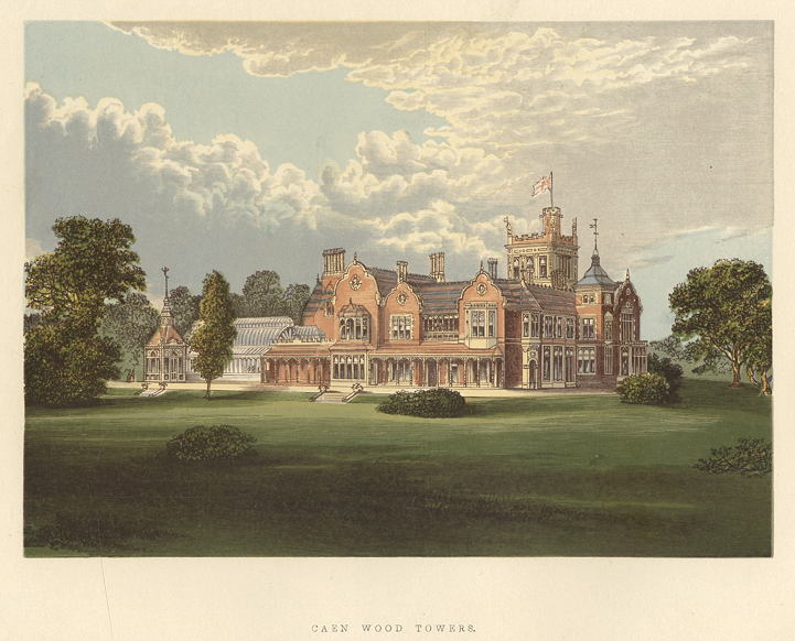 Middlesex, Caen Wood Towers, 1880