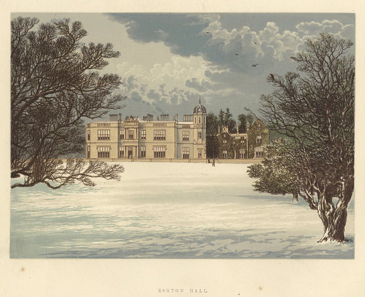 Yorkshire, Eshton Hall, 1880