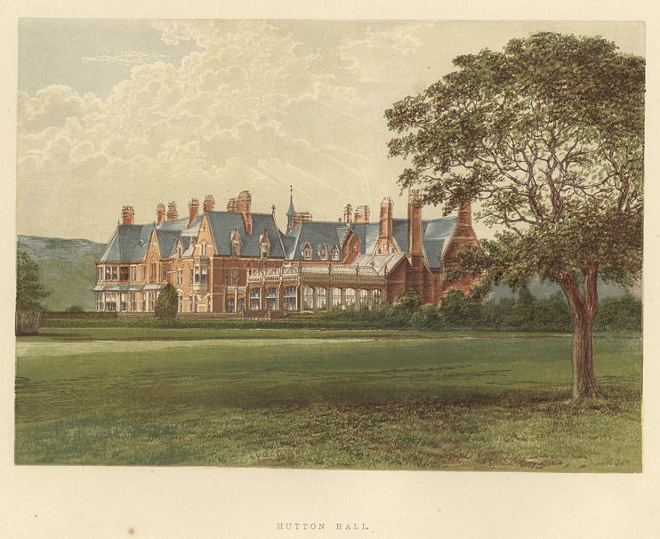 Yorkshire, Hutton Hall, 1880