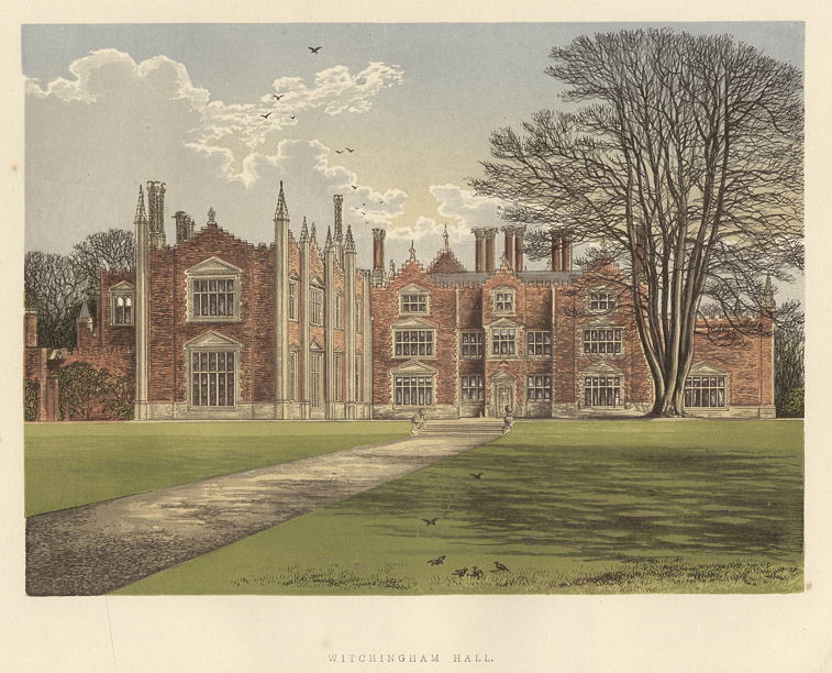 Norfolk, Witchingham Hall, 1880
