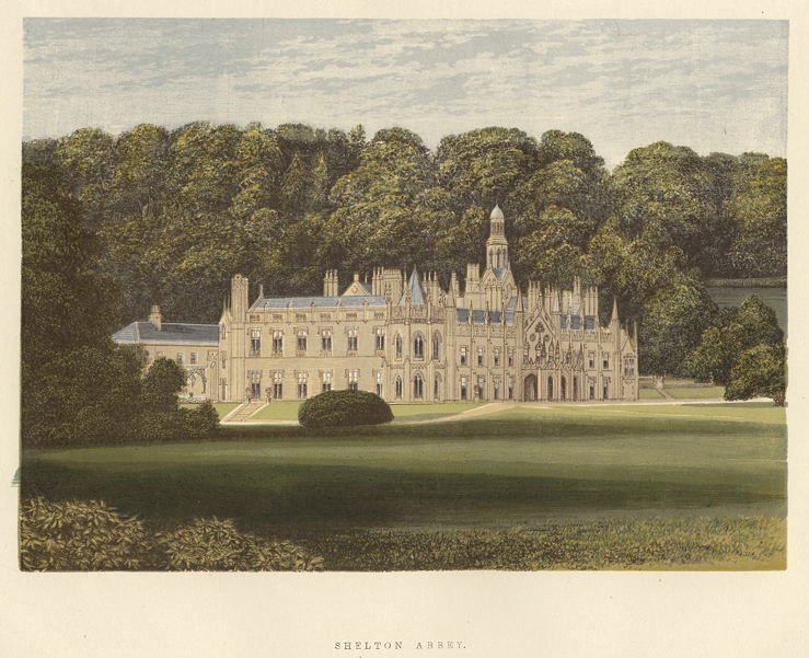 Ireland, Co.Wicklow, Shelton Abbey, 1880